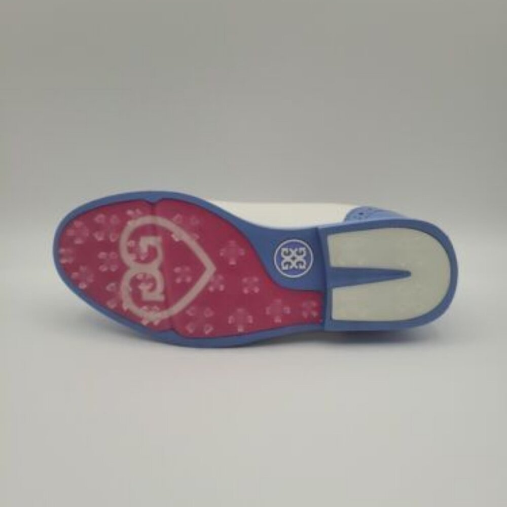 G/Fore Gallivanter Cap-Toe Women's Size 6 Snow Vista Blue Golf Shoes G4LS22EF04 - Picture 7 of 10